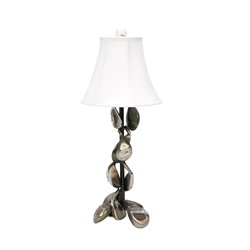 Candlestick Lamp - With Welded Clubs on Shaft
